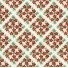 Mexican Talavera Tile Violets 2